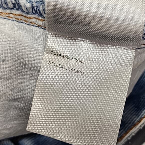 Billabong High Rise Shorts Denim Distressed Size 24 - Picture 9 of 12